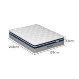 DreamZ Spring Mattress Pillow Top All Sizes  32CM - Front View