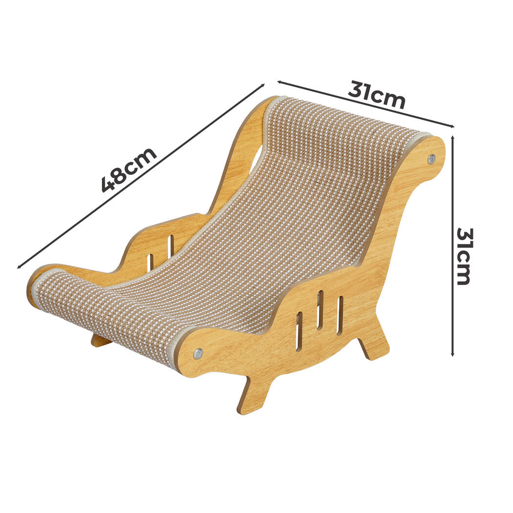 Pawz Cat Scratcher Bed Lounge Chair Scratching Pad-2011971127424978946