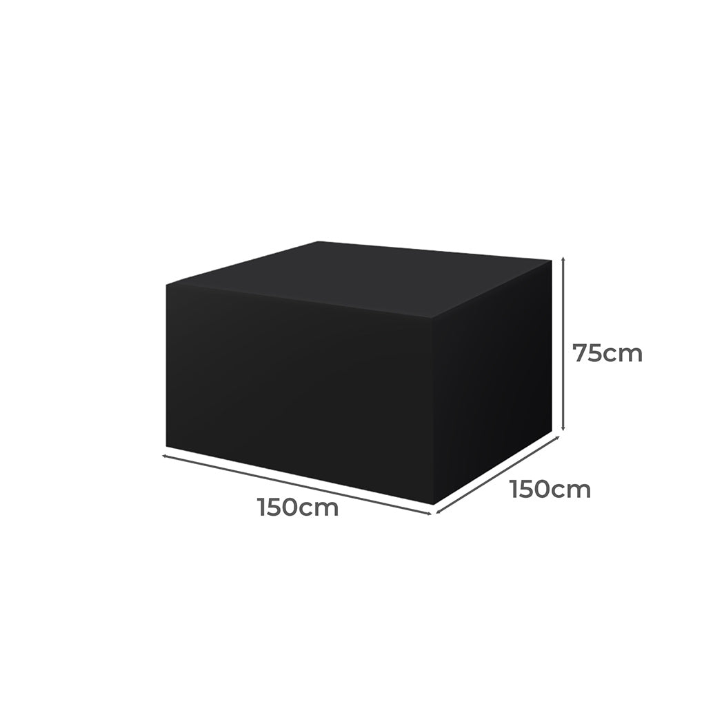 Marlow Outdoor Furniture Cover Garden Black Barrier-1954802880217223170