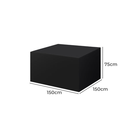 Marlow Outdoor Furniture Cover Garden Black Barrier-1954802880217223170