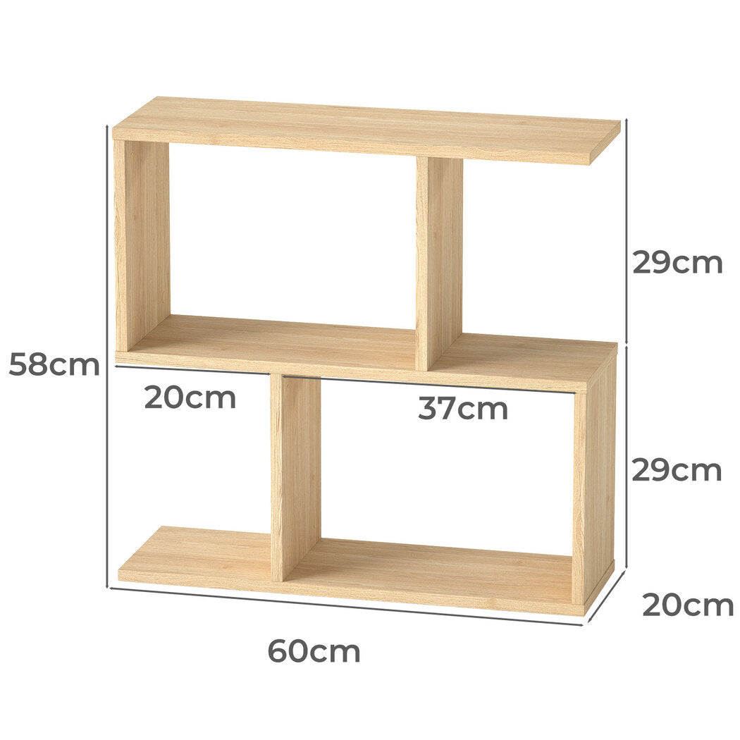 Levede Slim 2 Tier Narrow Side Table Bedside Nightstand-2006732787134107650