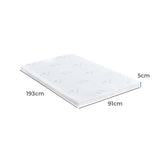 DreamZ 5cm Thickness Cool Gel Memory Single-2006733141116588034