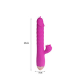 Urway Rabbit Vibrator Licking Tongue Purple-2018816668570095618