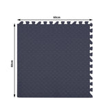 Bopeep EVA Foam Kids Play Mat Floor Navy - Front View