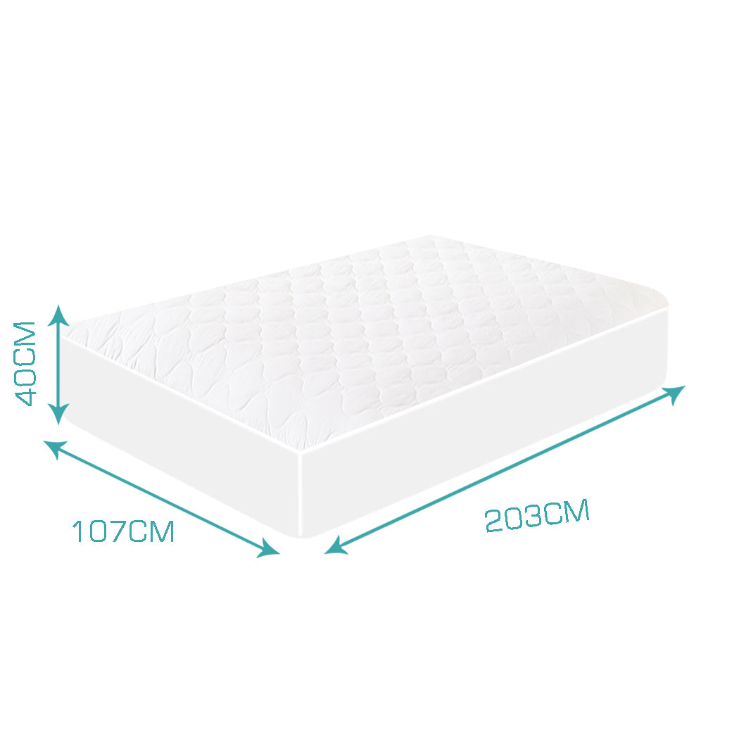 DreamZ Fitted Waterproof Bed Mattress Protector King Single-2006733148498563074