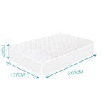 DreamZ Fitted Waterproof Bed Mattress Protector King Single-2006733148498563074