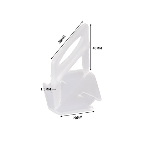1000x 1.5MM Tile Leveling System Clips-1954802578164420610