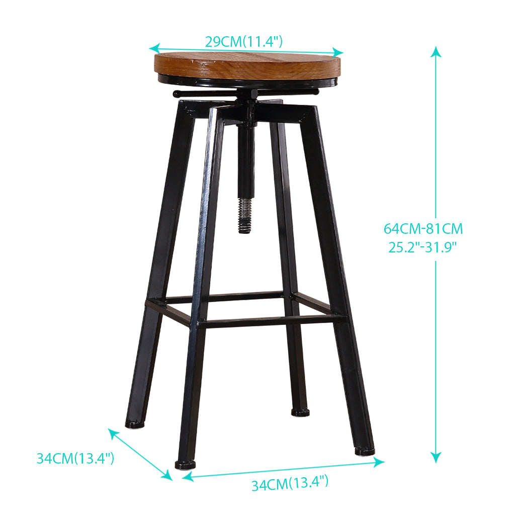 Levede Bar Stools Industrial Kitchen-2018816804855615490
