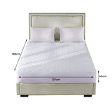 Dreamz Mattress Protector Topper Cool Double-2006733085495922690