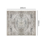 Marlow Floor Rug Area Rug Large Mat 200X230cm - Front View
