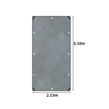 Manan Tarp Tarpaulin 200GSM Camping 2.13x6.1m - Front View