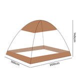 Dreamz Mosquito Bed Nets Foldable Canopy Queen - Front View