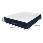 Dreamz 7 Zone Pocket Spring Mattress Medium Firm Queen-2018816908865966082