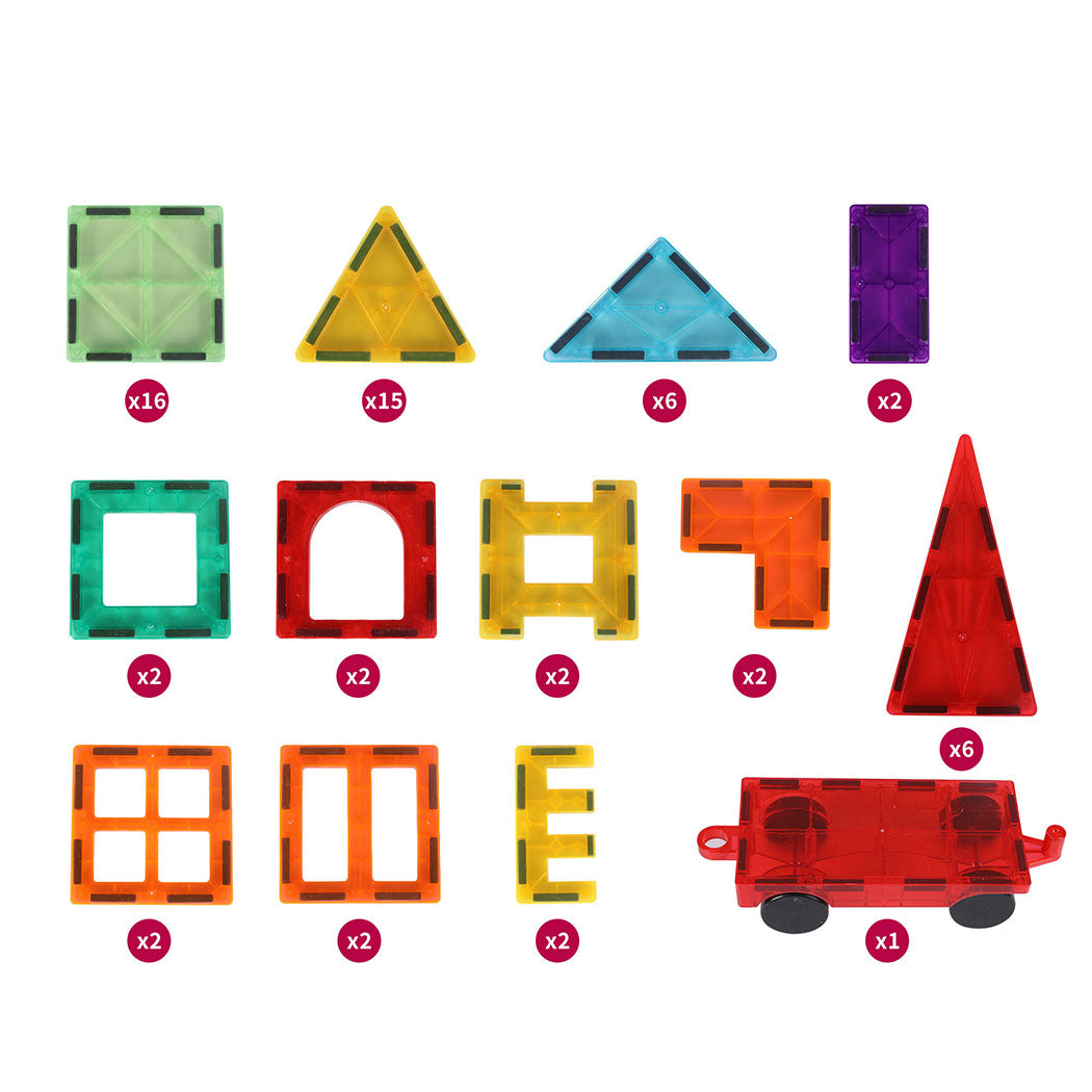 BoPeep Kids Magnetic Tiles Blocks Building-2018816728775135234