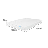 Dreamz Mattress Spring Coil Bonnell King Single - Front View