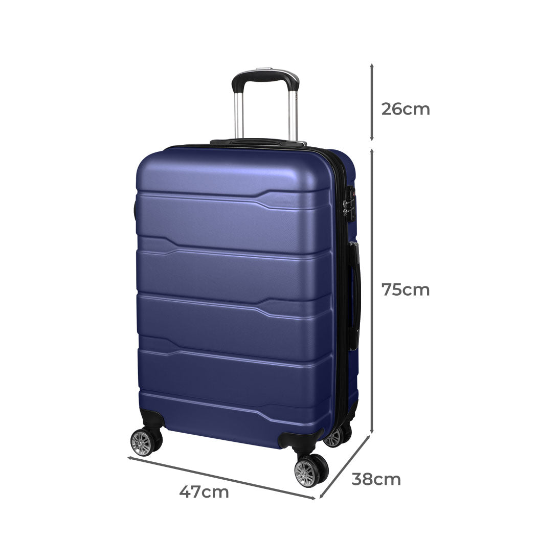 Slimbridge 28" Inch Expandable Luggage Navy 28 inch-2006733067355557890