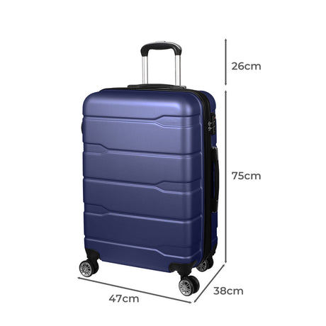 Slimbridge 28" Inch Expandable Luggage Navy 28 inch-2006733067355557890