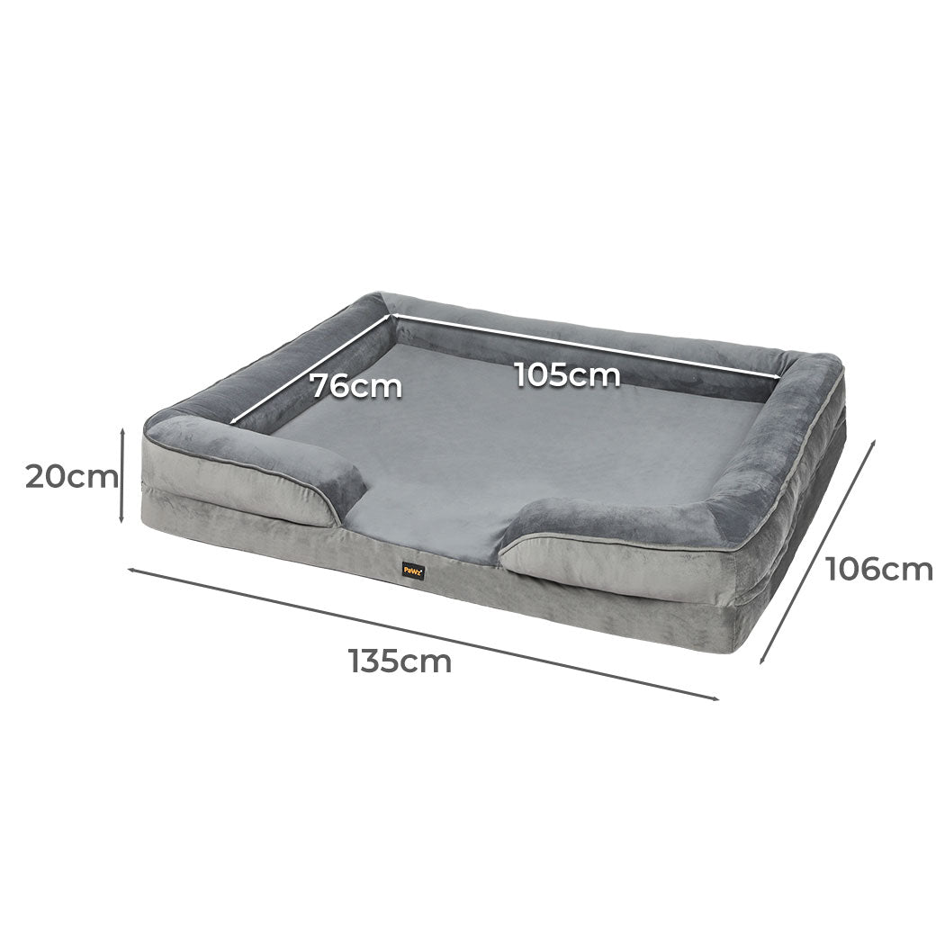 PaWz Memory Foam Pet Sofa Bed Cushion XXL XX-Large-1954802562444169218
