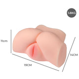 Urway Masturbation Doll Realistic Ass Medium - Front View