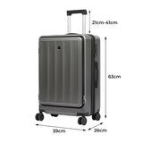 Slimbridge 24"Luggage Trolley Travel Suitcase-2018816830453452802