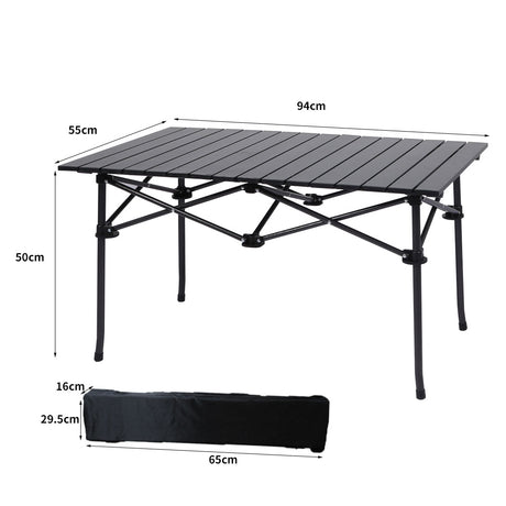 Levede Folding Camping Table Portable-1954802656262361090