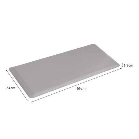 Marlow Anti Fatigue Mat Standing Desk 51x99cm Grey Large-2006733287556517890
