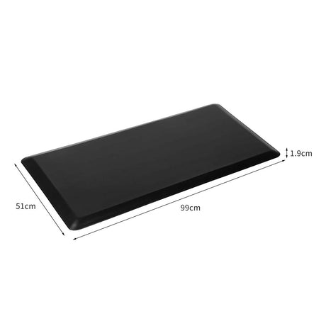 Marlow Anti Fatigue Mat Standing Desk 51x99cm Black Large-2018816738128433154