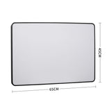 EMITTO 3-Colour Ultra-Thin 5CM LED Ceiling 90W Black - Front View