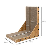 PaWz Cat Scratcher Scratching Board - Front View