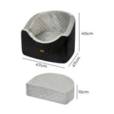 Pawz Dog Car Booster Seat Belt Pet Safe Protector Travel Bed-2006732693995393026