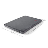 PaWz Pet Bed Foldable Dog Puppy Beds Grey X-Large - Front View