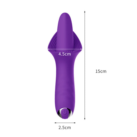 Urway Vibrator Licking Tongue Sex Toy Purple-1954802628185690114