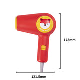 Low Heat Speed Hair Dryer Baby Infant Red - Front View