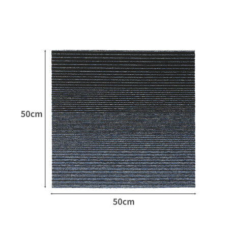 Marlow 20x Carpet Tiles 5m2 Box Heavy Blue-2018816862414049282