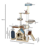 PaWz Cat Tree Scratching Post Scratcher-2018816885818265602