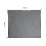 DreamZ Double-Sided Washable Cooling Blanket Medium - Front View