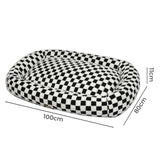 Pawz Dog Bed Calming Pet Plush Bed Soft Washable Bed-2011971122316316674