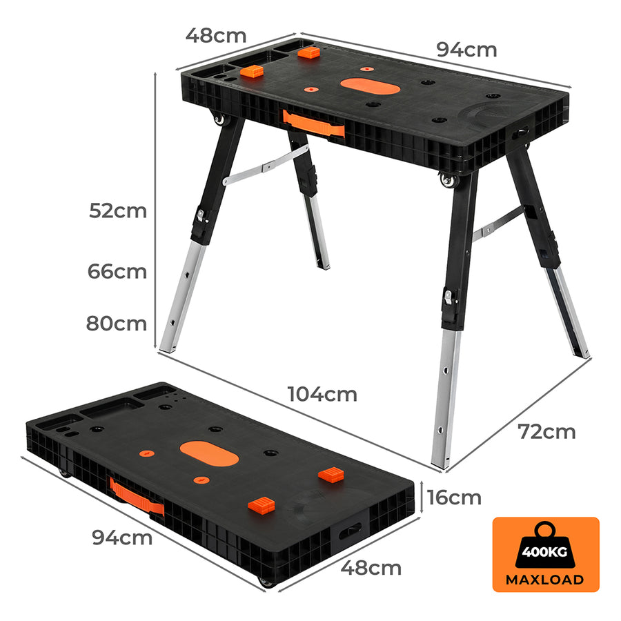Traderight 5-in-1 Work Table Foldable Workbench 400kg-2006732701788409858