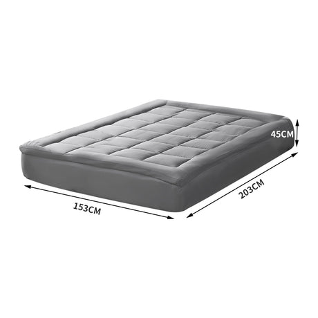 DreamZ Mattress Topper Bamboo Fibre Queen-2006733097571323906