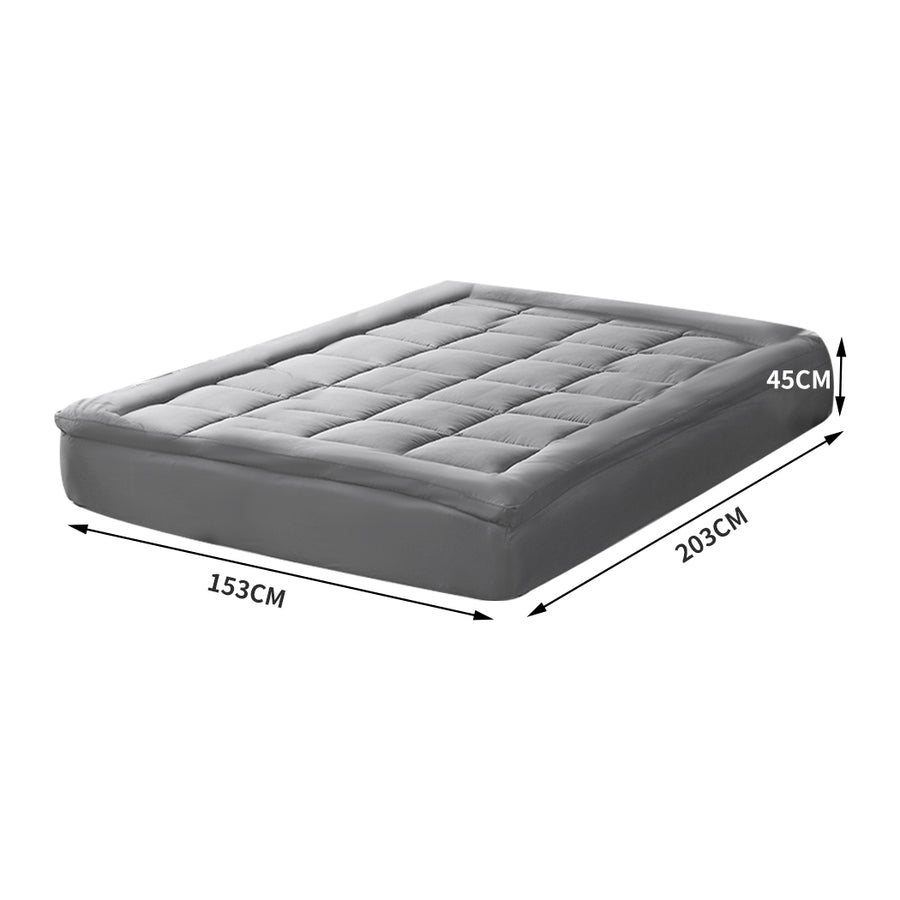 DreamZ Mattress Topper Bamboo Fibre Queen-2006733097571323906