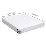 DreamZ Fully Fitted Waterproof Microfiber King - Front View