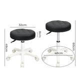 Levede Rolling  Bar Stool-2006732864015699970