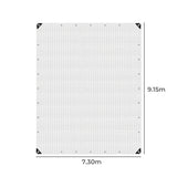 Manan Tarp Tarpaulin 200GSM Camping 7.3mx9.15m - Front View