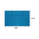 Solar Swimming Pool Cover 400 Micron 10 X 4.7M - Front View