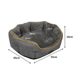 PaWz Electric Pet Heater Bed Heated S Grey Small-2018816703965827074