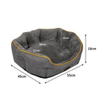 PaWz Electric Pet Heater Bed Heated S Grey Small-2018816703965827074