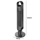 Spector Portable Bladeless Tower Fan Black-2018816840016465922