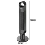 Spector Portable Bladeless Tower Fan Black-2018816840016465922