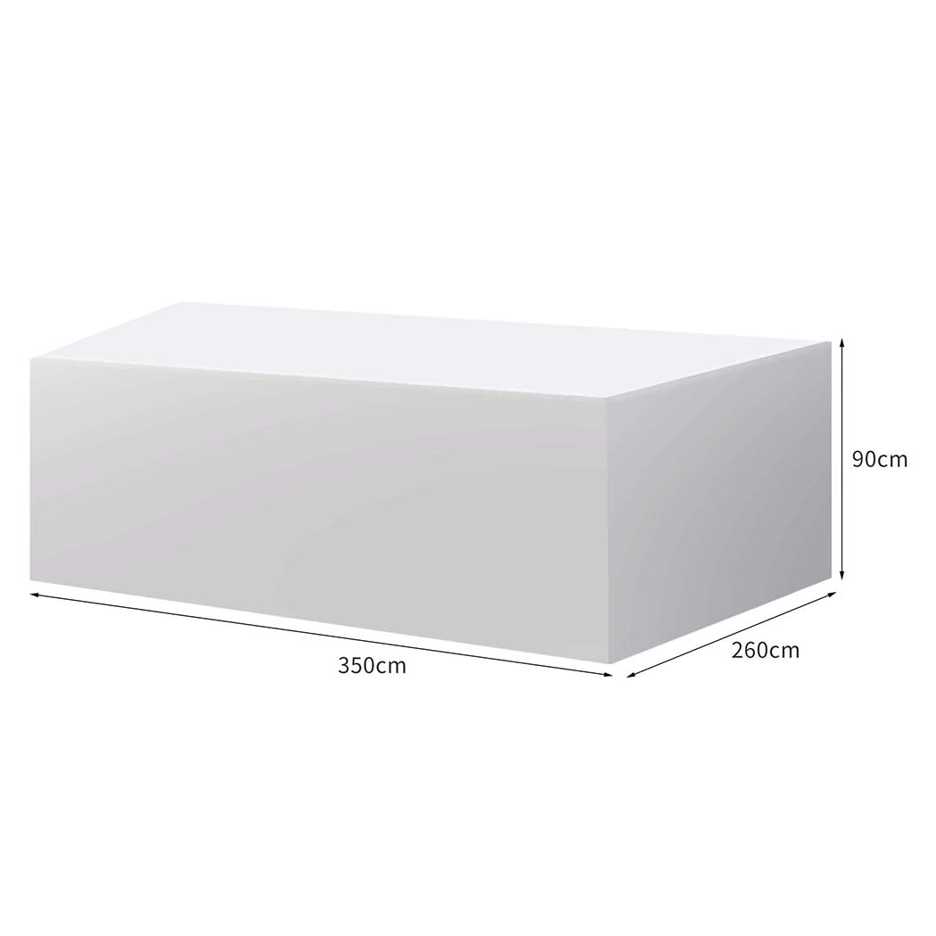 Marlow Outdoor Furniture Cover Waterproof Silver 15cm-2006733111710322690