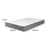 Dreamz Spring Mattress Pocket Bed Top Double-2006733091544109058